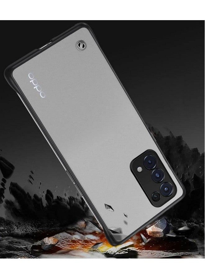 Realcase غطاء خلفي REALCASE لأوبو رينو 5 برو | أنيق فائق النحافة بدون إطار مطفي مقاوم للصدمات TPU | غطاء واقي لأوبو رينو 5 برو (أزرق فاتح) - Image 5