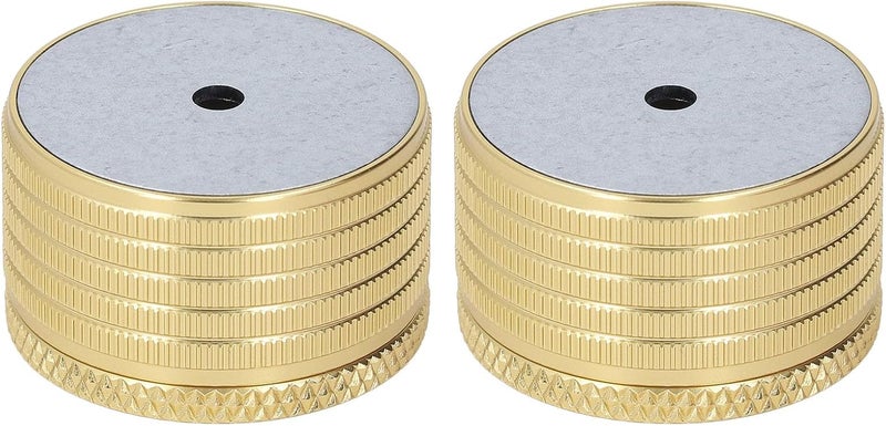 Bed Risers, 23-37mm Height Adjustable Furniture Risers Supporting Up to 1102 Lbs, Heavy Duty Anti Slip Couch for Sofa, Bed, Wardrobe, Table, Bathroom Cabinet (Bright Gold) - Image 4