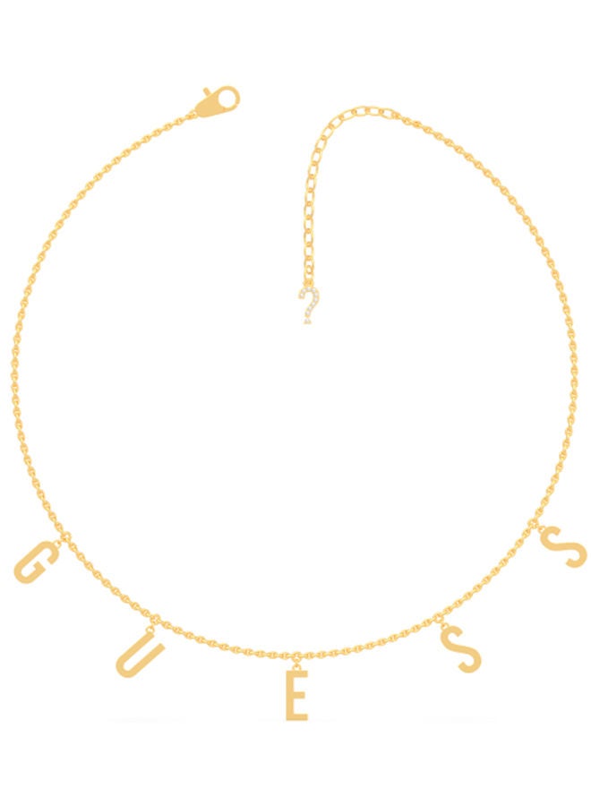 Letters Charm Necklace