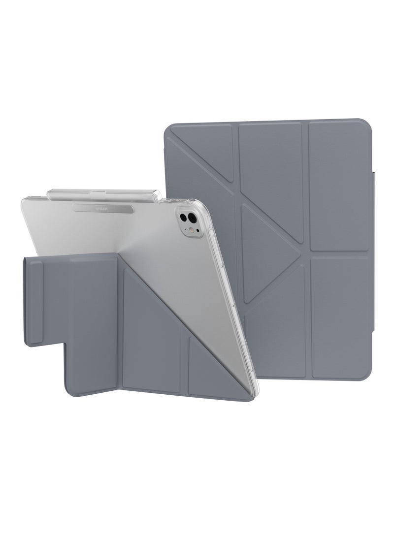 Mageasy FaceT Folio Case W/Pencil Holder For Ipad Pro 13- Grey - Image 1