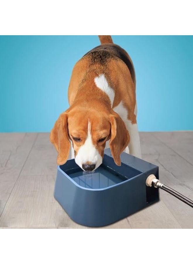 وعاء ماء أوتوماتيكي للحيوانات الأليفة بسعة كبيرة 7.8 × 6.5 × 3.07 بوصة للكلاب والقطط والدجاج والأبقار والخيول - Image 3