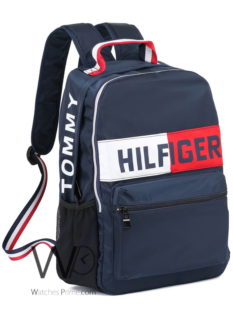 Tommy Hilfiger Plus Tommy Hilfiger Backpack Navy Blue Colorblock Bag  - Image 1
