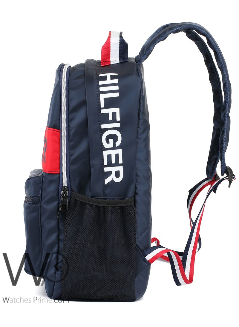 Tommy Hilfiger Plus Tommy Hilfiger Backpack Navy Blue Colorblock Bag  - Image 4