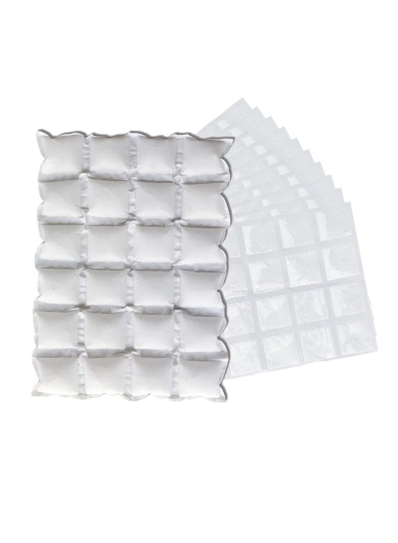 10 Sheets Reusable Ice Pack Sheets,Lunch Bag Freezer Ice Packs for Camping, Fishing Beach Keep Food Fresh Beverage Cold  - Image 1