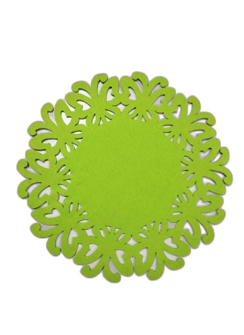 Party Magic Placemats Set 8pc - Green  - Image 2