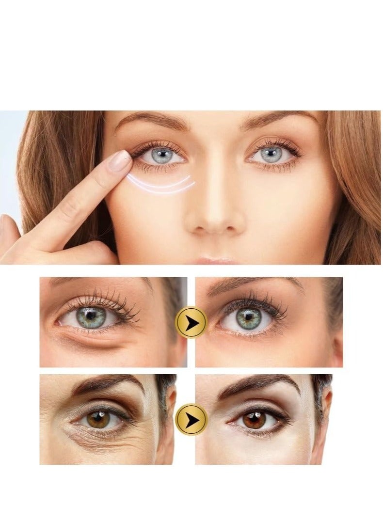 Retinol Hydra-Gel Eye Patches Under Eye Patches Masks, Eye Masks Skincare For Dark Circles, Eye Pads, Collagen Eye Masks, Anti Wrinkle Patches & Eye Bags Remover For Anti Aging, Cooling Eye Mask Puffy Eye Women 60pcs