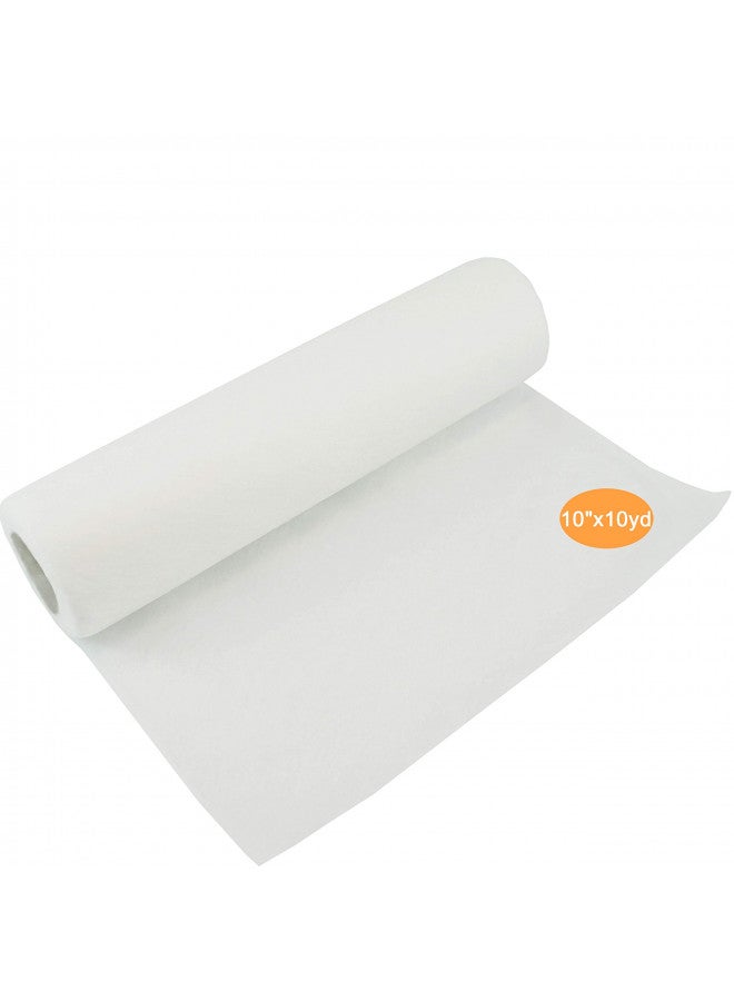 New brothread بروثيريد الجديد - مثبت تطريز آلي قابل للذوبان في الماء 10" × 10 ياردة - خفيف الوزن - يمكن قصه إلى أحجام متغيرة للتطريز الآلي والخياطة اليدوية - Image 1