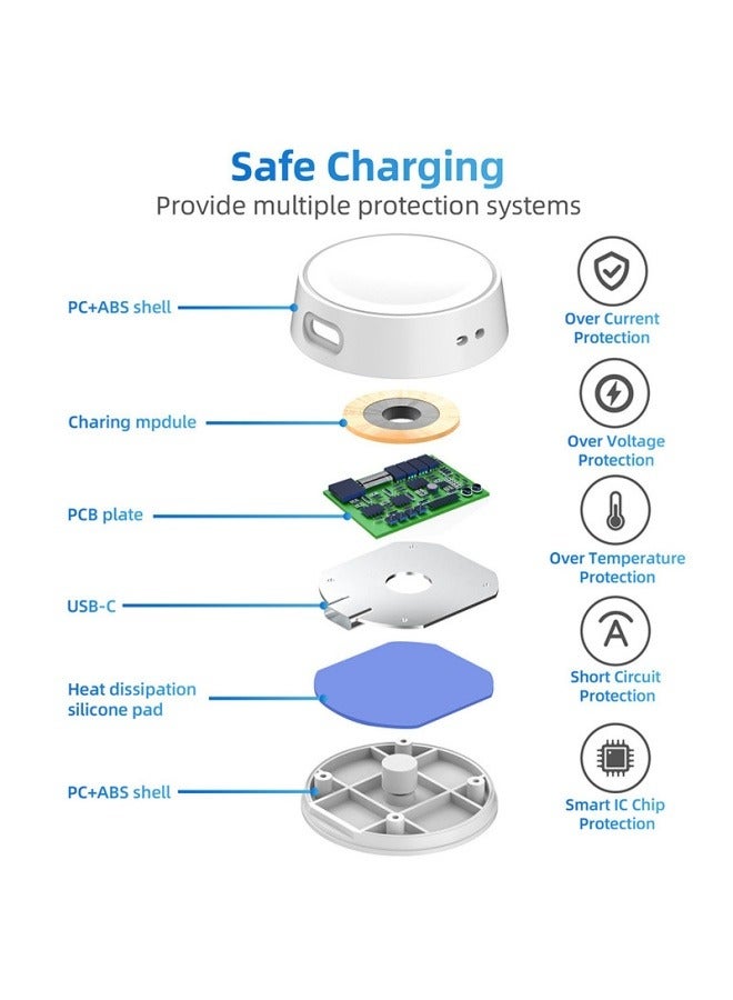General Suitable for Samsung Galaxy Watch 6 5Pro 5 4 3 wireless charging base split charger  - Image 4