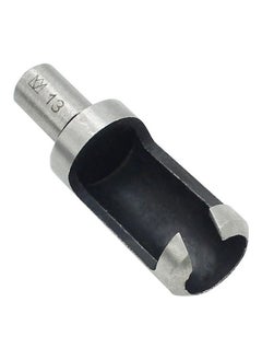 NIBEMINENT 4-Piece Carbon Steel Plug Drill Bits Silver/Black  - Image 4