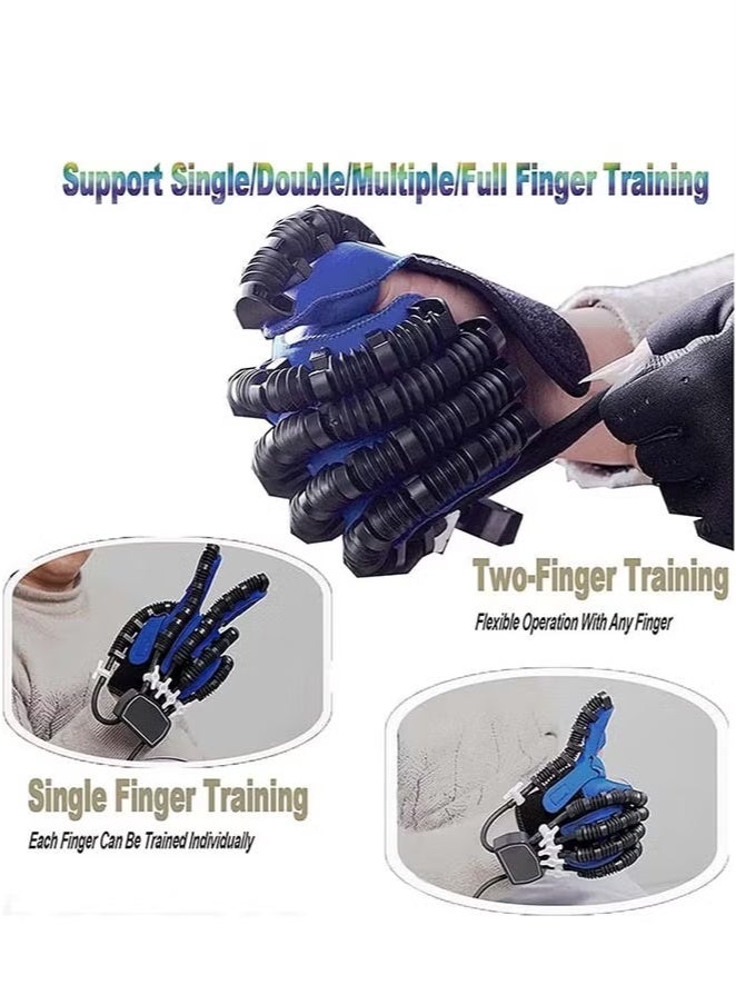 Generic Rehability Robot Gloves for Stroke Recovery, Hand Training Device for Hemiplegia Patients, Finger Orthosis - Long Term Relief from Finger Cramps  - Image 4