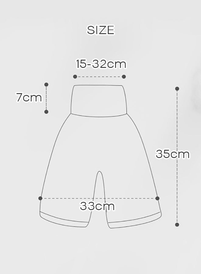 Haidue 2 Pcs Toddler Training Baby Boy Waterproof Diaper Pants - Image 5