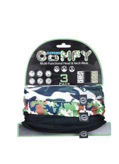 Oxford Oxford Comfy Themed Head and Neck Wear Bike Scarf - Camouflage  - Image 3