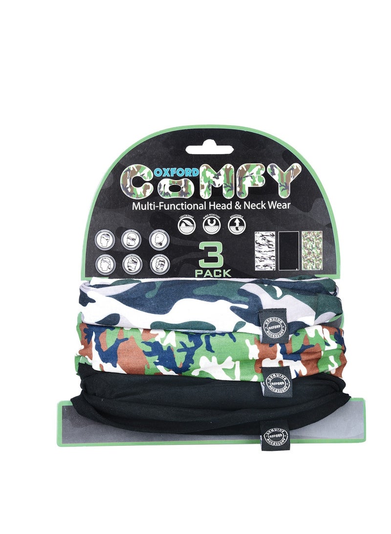 Oxford وشاح دراجة أوكسفورد المريح ذو الطابع - تمويه - Image 3