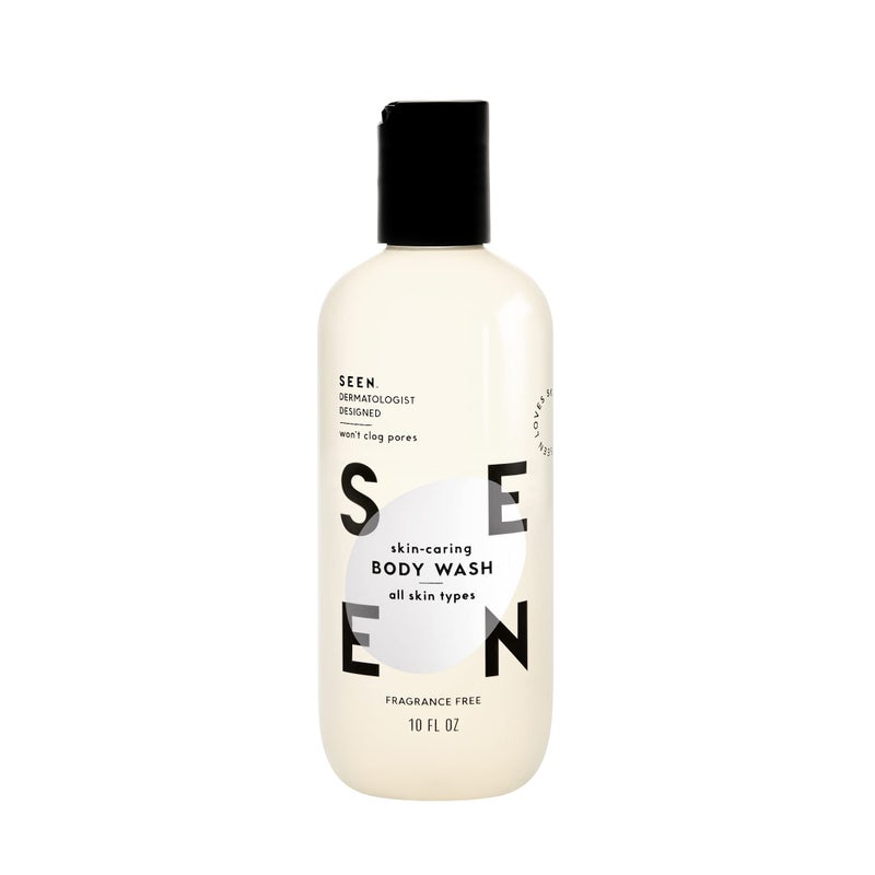 SEEN Body Wash, Fragrance Free - Non-Comedogenic & Non-Irritating Body Wash- Dermatologist-Developed - Safe for Sensitive, Eczema & Acne Prone Skin - Image 1