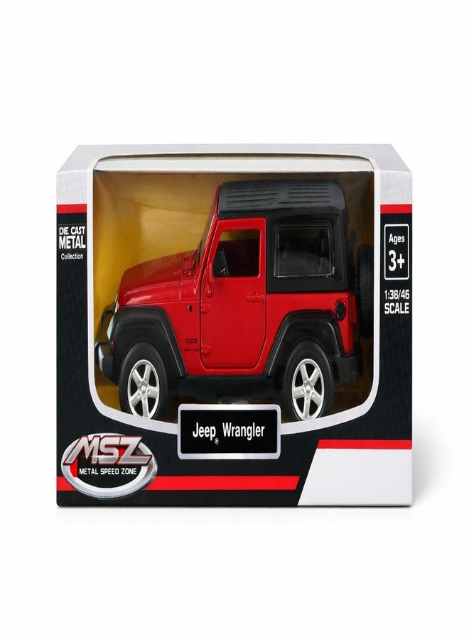 Wizplex MSZ Official Licensed Jeep Wrangler Diecast Model Car 1:43 Scale | Premium Metal Collectible Replica | Display Showpiece & Gift for Car Lovers - Image 2