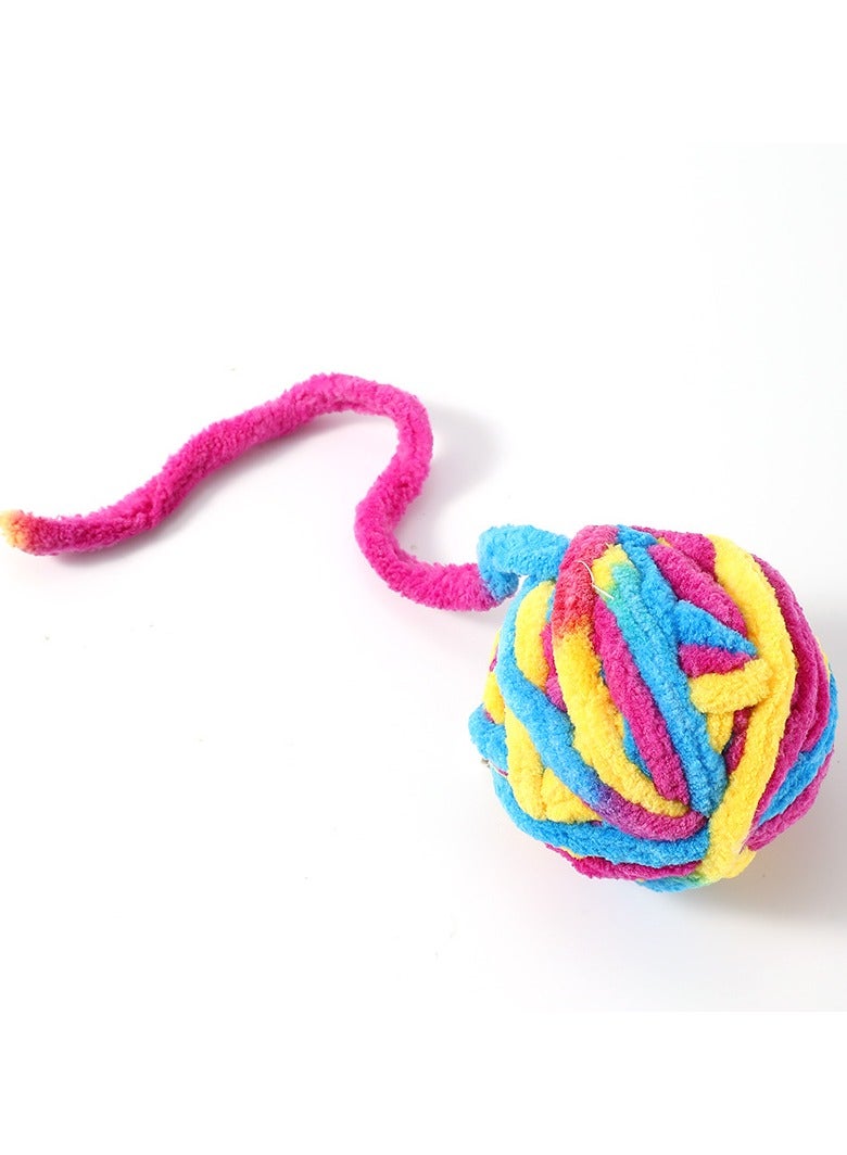 Goolsky Hot Sale Plush Jingle Ball - Cats' Favorite Chew - resistant Interactive Cat Toy - Image 1