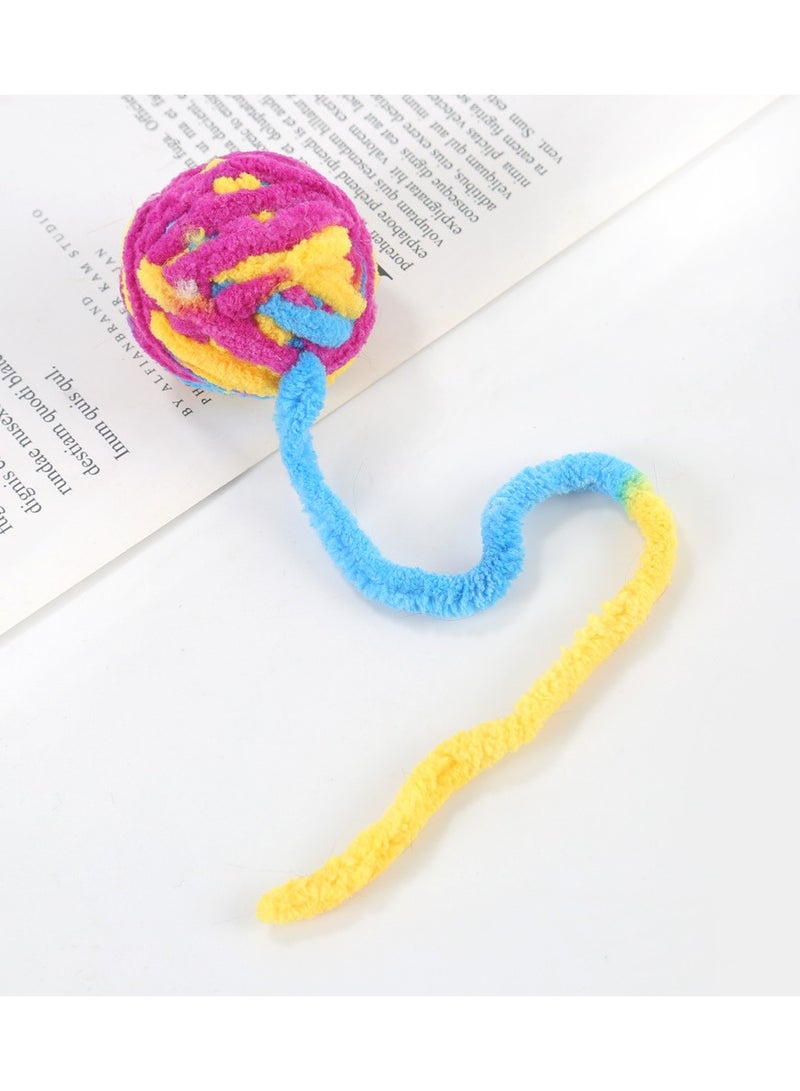 Goolsky Hot Sale Plush Jingle Ball - Cats' Favorite Chew - resistant Interactive Cat Toy - Image 5