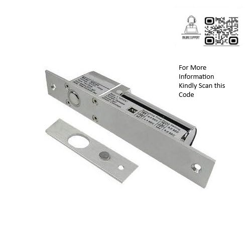 SR SECURITY SYSTEM Essl Aluminium Drop Bolt Lock Wooden Door - Image 2