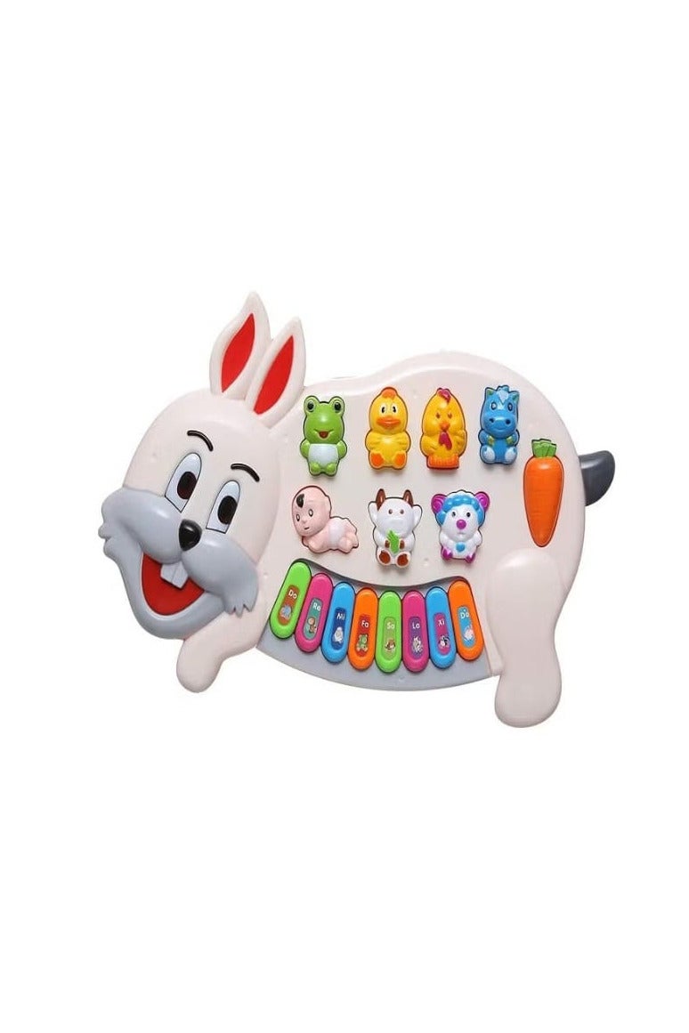 Rabbit Piano - with Animal Sounds and Lights