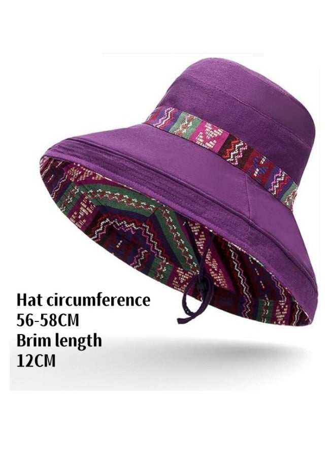 ILovhaprty - Wide Brim Sun Hat, Bucket Hats with UV Protection for Hiking Beach Hats Fishing Hat - Image 1