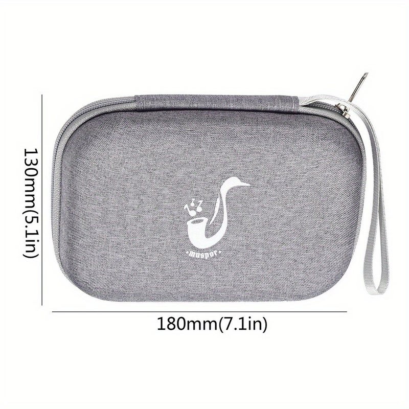 Gray EVA Reed Box Shockproof Portable for Clarinet Saxophone - Image 4