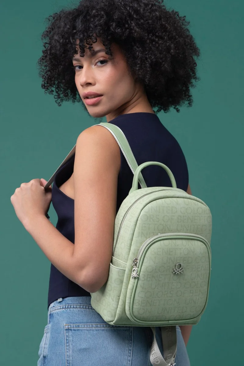 يونايتد كولورز أوف بينتيون Benetton Women's Backpack Green BNT1280