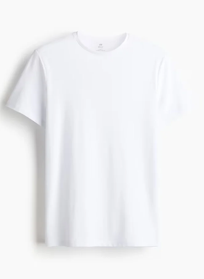 H&M Slim Fit Crew Neck T-Shirt