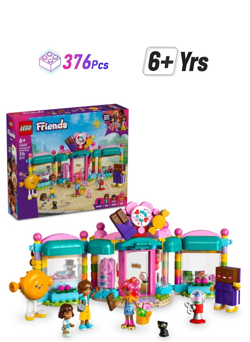 LEGO Lego Friends Heartlake City Sweet Shop 42649 (376) Pieces  - Image 1