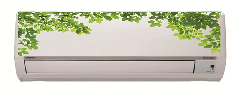 DecorVilla Decor Villa PVC Vinyl Green Leafs 3D Wall Sticker JUST Peel Stick New Modern Art Trendy Wall Stickers for Home Decoration Living RoomOffice Bedroom etc Size 30 CM X 35 CM Multicolor - Image 1
