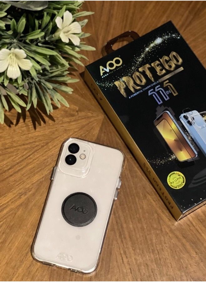 AVOO - Protection Kit Protego 11 in 1 iPhone 12 Pro Transparent Screen Sticker Privacy Sticker And 9 More Items - Image 1