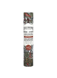 Poo-Pourri Poo-Pourri, Sole-Pourri™  Shoe+ Foot, Funk-Fighting Odor Eliminator, Cedarwood Eucalyptus, 0.34 fl (10 ml)  - Image 1
