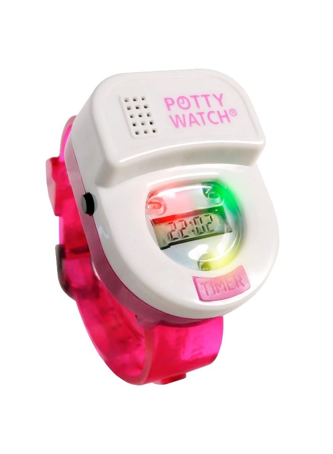 POTTY TIME Meet Watch The 1st Watch Made to Help Train (Watch + Battery Replacement Kit, Pink) - Image 3
