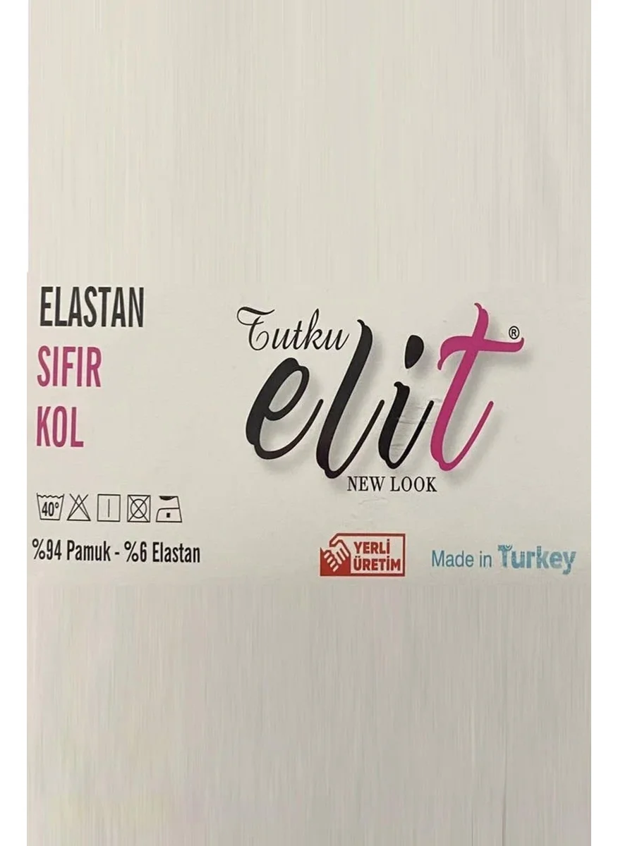 Tutku Elit e Women's Zero Sleeve Lycra Undershirt 2201- 12 Pieces