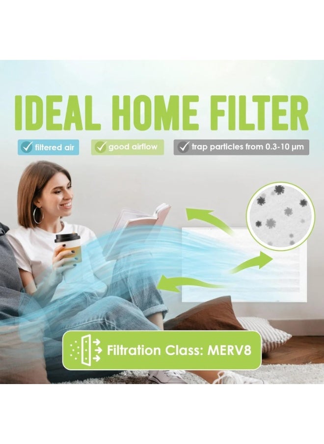 Universal Cut To Fit Carbon Activated Air Filter - Replacement Charcoal filter - Pre Filter Carbon Sheet for Air Purifier, Vent filter & More