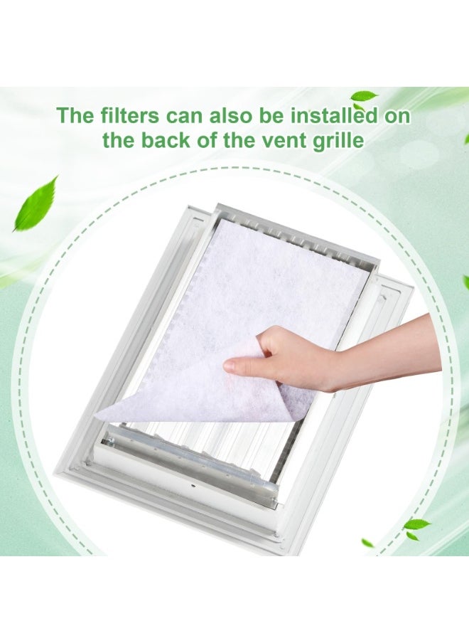Universal Cut To Fit Carbon Activated Air Filter - Replacement Charcoal filter - Pre Filter Carbon Sheet for Air Purifier, Vent filter & More