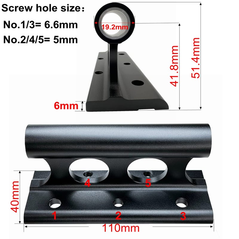 ODIER Bike Fork Mount Block for Car Rack Cross Bar Truck Bed Storage 9x100mm 15x110mm 15x100mm 12x100mm 15x150mm - Image 2