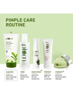 Plum Green Tea Pore Cleansing Face Wash For Oily Skin | With Glycolic Acid | Controls Excess Oil | Removes Dead Skin Cells | Gentle & Non-Drying | Women & Men | 100% Vegan | 150 Ml  - Image 5