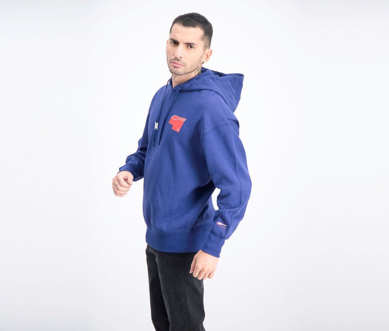 PUMA Men Hood With Drawstrings Pullover Hoodies, Blueprint - Image 3