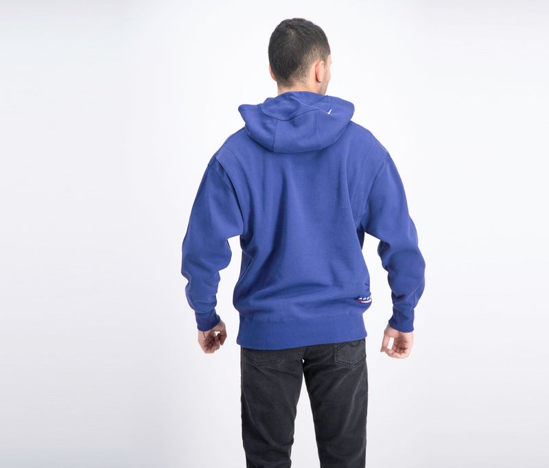 PUMA Men Hood With Drawstrings Pullover Hoodies, Blueprint - Image 2