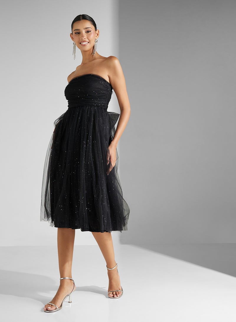 Ginger Tulle Strapless Dress  - Image 5