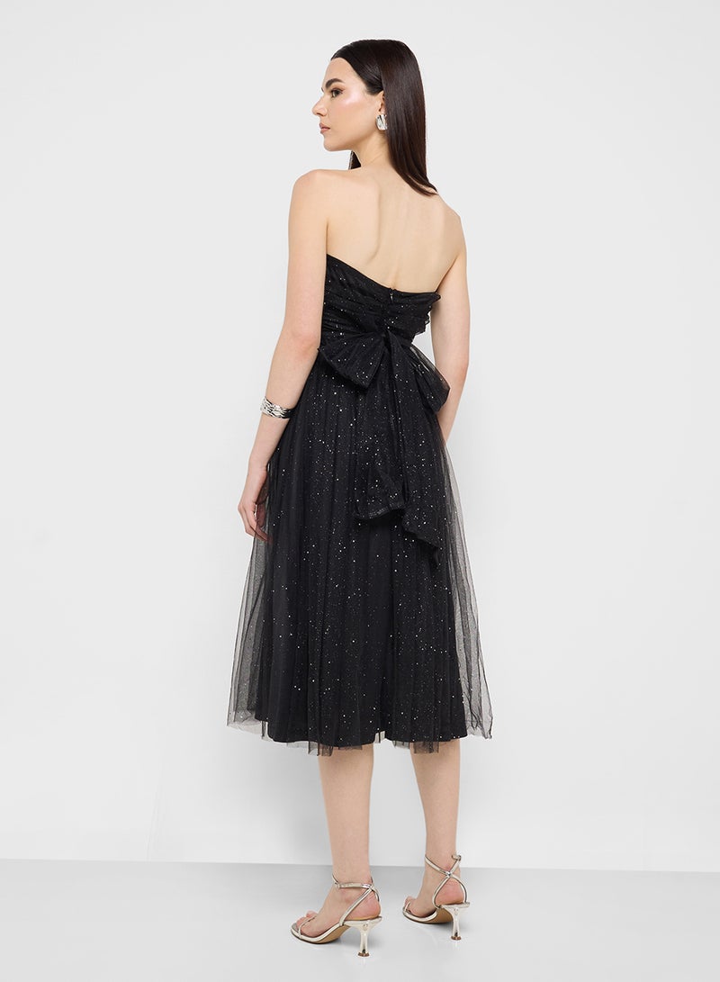 Ginger Tulle Strapless Dress  - Image 2