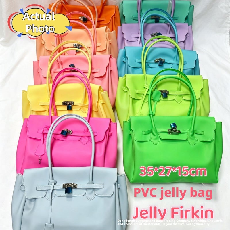 حقيبة جيلي توت من Jellyfirkin، حقيبة تحت الإبط كبيرة السعة، حقيبة كتف نسائية - Image 1
