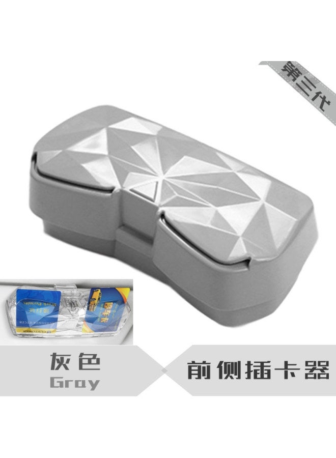 New Car Gl Case Gl Holder Car Card Inserter Bill Holder Multifunctional Car Sungl Storage Box