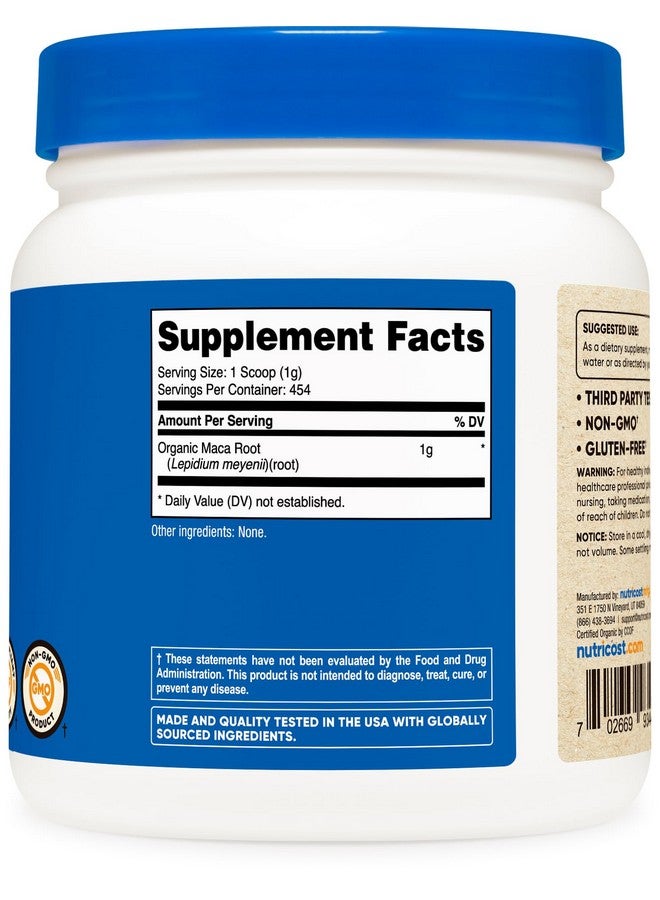مسحوق جذر الماكا العضوي من نيوتريكوست (1 رطل) - Image 5