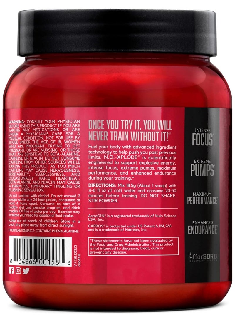 BSN - BSN NO-Xplode, Energy , Endurance , Watermelon, 30 - Image 1