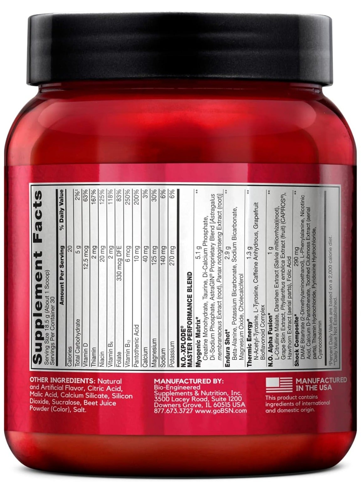 C5 Supercharge Pink Lemonade Pre-Workout Powder