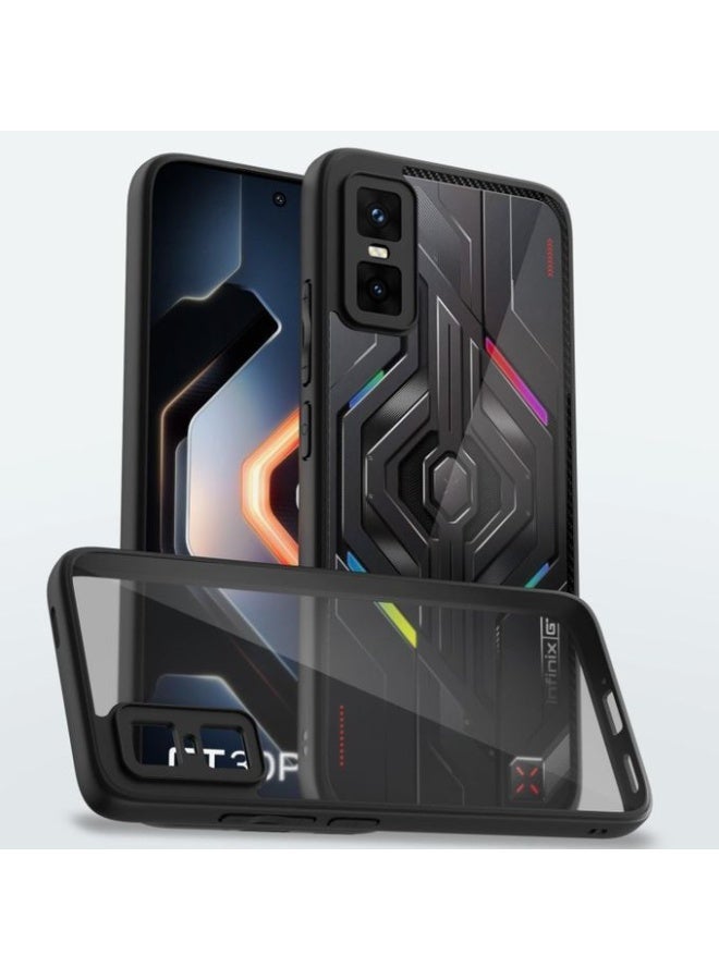 تي ام جراب TM شفاف لـ  Infinix Gt 30 Pro مضاد للصدمات بحماية الكاميرا وتصميم خفيف وأنيق - Image 1