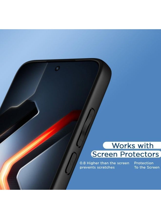 تي ام جراب TM شفاف لـ  Infinix Gt 30 Pro مضاد للصدمات بحماية الكاميرا وتصميم خفيف وأنيق - Image 4