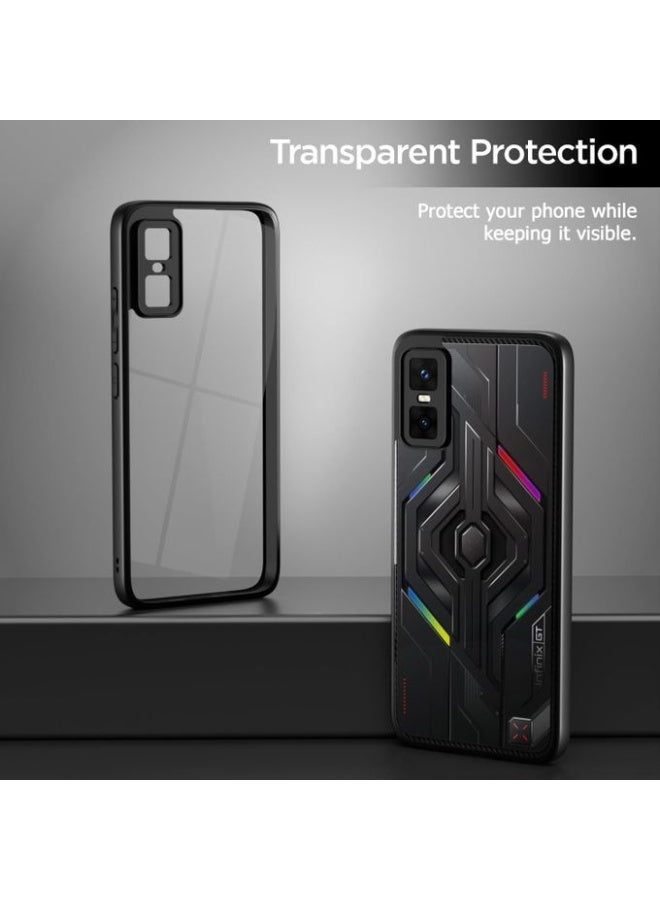 تي ام جراب TM شفاف لـ  Infinix Gt 30 Pro مضاد للصدمات بحماية الكاميرا وتصميم خفيف وأنيق - Image 5
