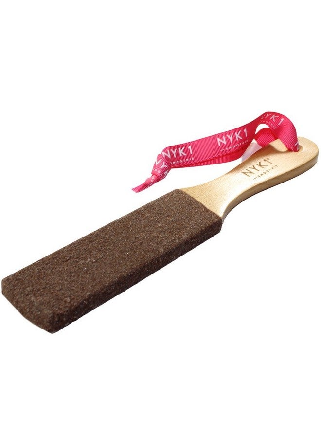 NYK1 Smoothie Foot File Natural Curved Wood, Eliminates Dry Scratchy Hardened Dead Skin Instantly, Pedi File Foot Tool for Perfectly Soft Velvety Smooth Pedicure Finish Great Gift or Add on Item - Image 1